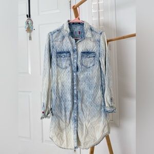 Women Washed Jean Dress